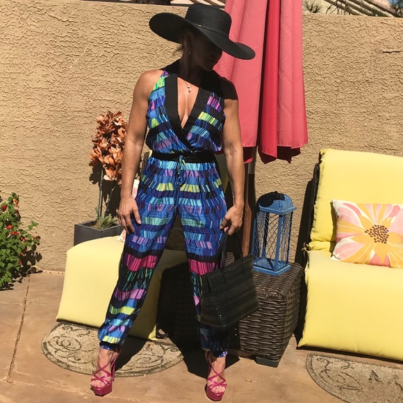bebe Pants - Bebe multi color jumpsuit